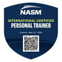 NASM CPT Badge NASM CPT Badge